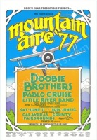 1977 Mountain Aire Music Festival Poster