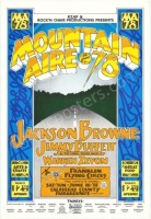 1978 Mountain Aire Music Festival Poster