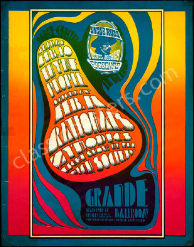 Rare Early Grande Ballroom Poster