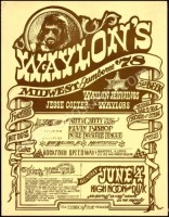 1978 Waylon Jennings Jamboree Poster