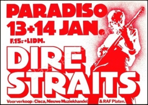 Beautiful Dire Straits Paradiso Poster