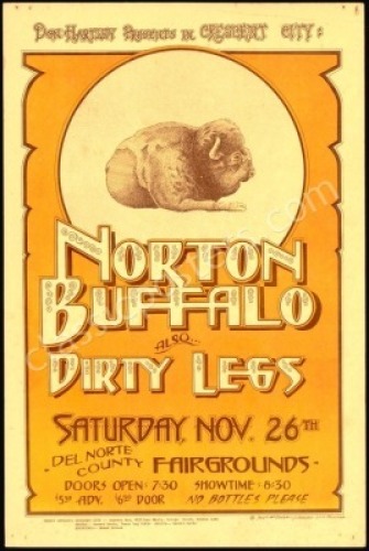 1986 Norton Buffalo Poster