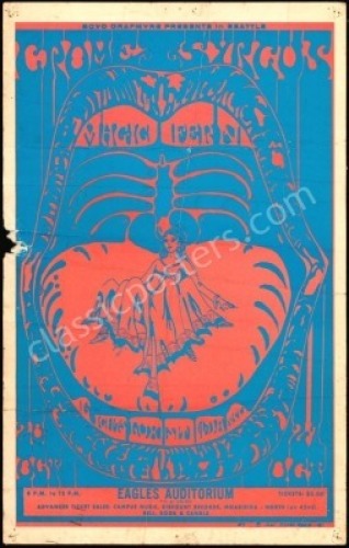 Very Rare Eagles Auditorium Poster