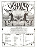 Interesting Sky River Town Meeting Poster