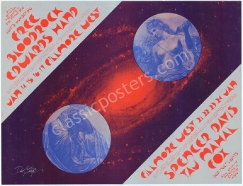 Unusual Signed BG-266 and BG-267 Double Poster