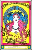 Rare and Colorful Jefferson Airplane Poster