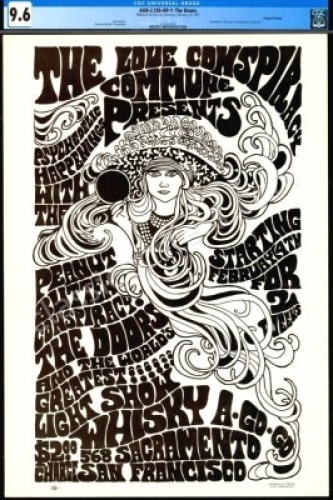 Gorgeous Certified AOR 2.195 The Doors Poster