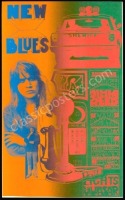 Very Nice New Blues Vulcan Gas Handbill