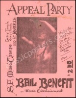 S.F. Mime Troupe Bail Benefit Handbill