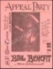 S.F. Mime Troupe Bail Benefit Handbill