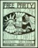 Scarce Free Party Carousel Ballroom Handbill