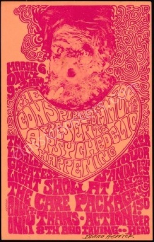 Signed Love Conspiracy Commune Handbill