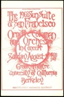 Attractive 1968 U.C. Berkeley handbill