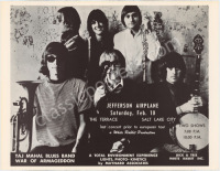 Rare 1968 Jefferson Airplane Terrace Ballroom Poster