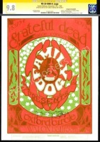 Signed and Certified FD-33 Grateful Dead Handbill