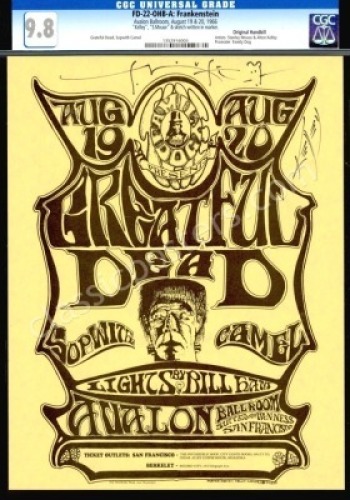 Mint Certified Dual Signature FD-22 Handbill