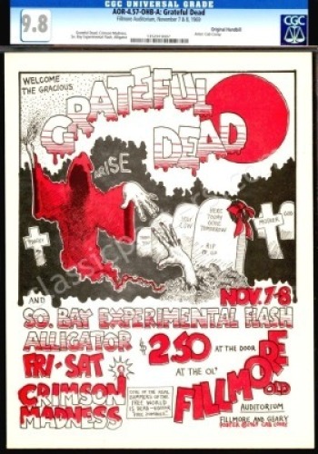 AOR 4.57 Grateful Dead Handbill