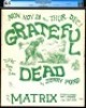 Scarce AOR 2.108 Grateful Dead Matrix Poster