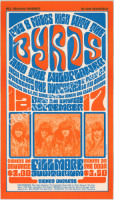 Very Nice Original BG-28 Byrds Poster