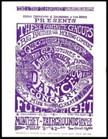 AOR 3.33 Big Brother Monterey Handbill