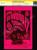 Choice Signed and Certified FD-20 Bo Diddley Handbill