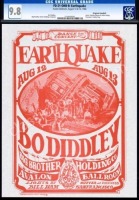 Rare Certified White Paper FD-21 Earthquake Handbill