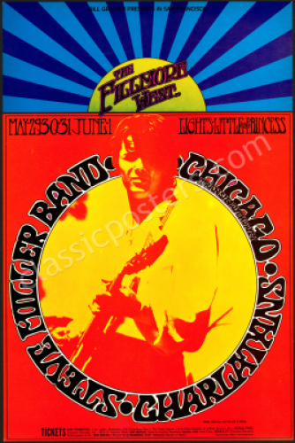 Beautiful BG-175 Steve Miller Poster