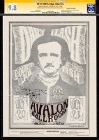 Signed and Certified FD-31 Edgar Allen Poe Handbill