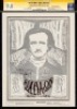 Signed and Certified FD-31 Edgar Allen Poe Handbill