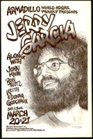 Scarce Jerry Garcia Armadillo Poster