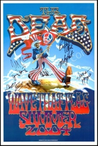 Band-Signed 2004 The Dead Poster