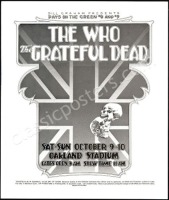 Popular Grateful Dead The Who Poster