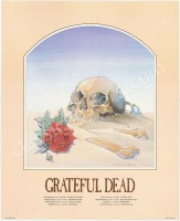 1981 Grateful Dead European Tour Poster