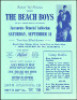 Rare 1964 Beach Boys Sacramento Handbill