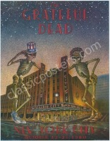 Signed Grateful Dead Radio City Poster