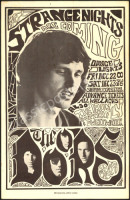 Rare 1967 The Doors Shrine Auditorium Handbill