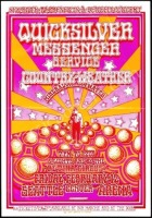 Original Quicksilver Messenger Service Seattle Poster