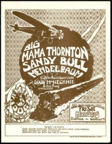 Big Mama Thornton Family Dog Handbill