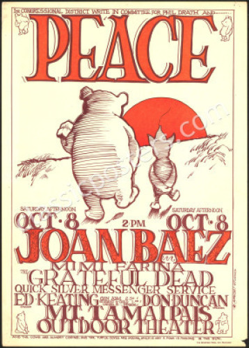 Attractive Original AOR 2.325 Peace Poster