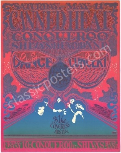 Exquisite VG-21 Canned Heat Poster