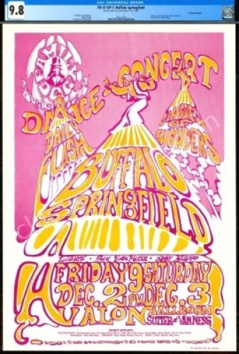 Appealing FD-37 Buffalo Springfield Poster