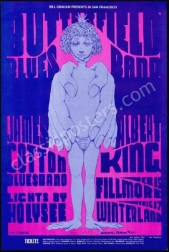 Charming Signed Original BG-107 The Fillmore Poster