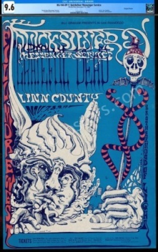 Lovely Original BG-144 Grateful Dead Poster