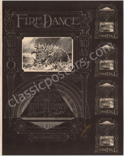 Rare Dual-Signed AOR 2.173 Fire Dance Proof Sheet