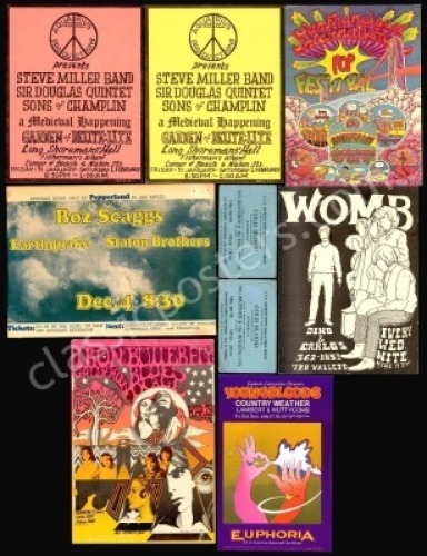 An Interesting Assortment of Handbills and Tickets