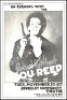 Signed Lou Reed Berkeley Poster