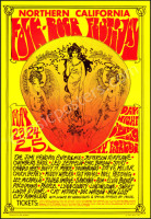 Popular 1969 Northern California Folk-Rock Poster