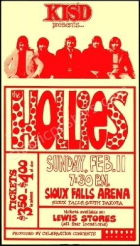 Rare Hollies Sioux Falls Poster