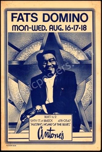 Nice Fats Domino Antones Poster