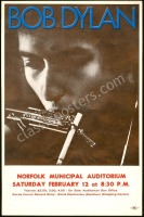 1966 Bob Dylan Norfolk Handbill